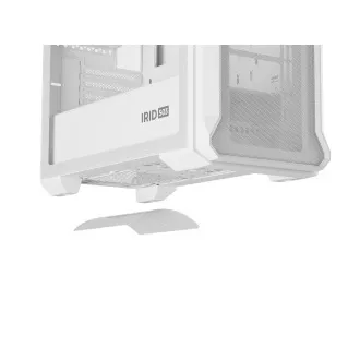 Számítógépes tok Genesis IRID 503 ARGB LITE/Mini Tower/Transpar./Fehér Számítógépes tok Genesis IRID 503 ARGB LITE/Mini Tower/Transpar./Fehér