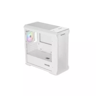 Számítógépes tok Genesis IRID 503 ARGB LITE/Mini Tower/Transpar./Fehér Számítógépes tok Genesis IRID 503 ARGB LITE/Mini Tower/Transpar./Fehér