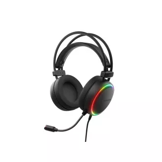 Játékos fejhallgató mikrofonnal Genesis NEON 613 G2/Jack/Stand/fekete