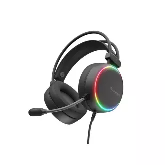 Játékos fejhallgató mikrofonnal Genesis NEON 613 G2/Jack/Stand/fekete