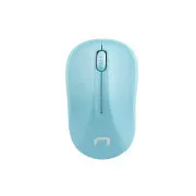 Natec Optikai egér TOUCAN/1600 DPI/Tesztelés/Optikai/1 600 DPI/Vezeték nélküli USB/Fehér-kék