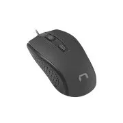 Natec optikai egér HOOPOE 2/1600 DPI/Office/Optikai/1600 DPI/Vezeték nélküli USB/Fekete