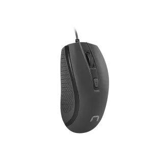 Natec optikai egér HOOPOE 2/1600 DPI/Office/Optikai/1600 DPI/Vezeték nélküli USB/Fekete
