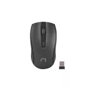 Natec optikai egér JAY 2/1600 DPI/Office/Optikai/1600 DPI/Vezeték nélküli USB/Fekete