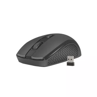 Natec optikai egér JAY 2/1600 DPI/Office/Optikai/1600 DPI/Vezeték nélküli USB/Fekete