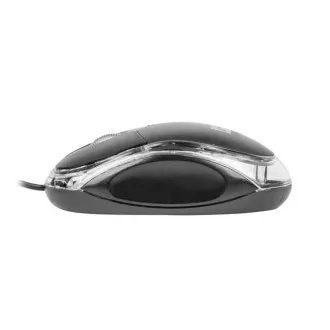 Natec Optikai egér VIREO 2/1000 DPI/Office/Optikai/1000 DPI/Vezeték nélküli USB/Fekete
