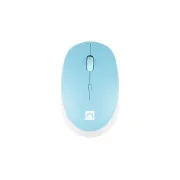 Natec Optikai egér HARRIER 2/1600 DPI/Office/Optikai/1600 DPI/Vezeték nélküli Bluetooth/Világoskék