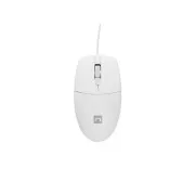 Natec optikai egér RUFF 2/1 000 DPI/Office/Optikai/1 000 DPI/Vezeték nélküli USB/Fehér