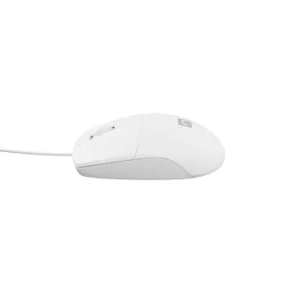 Natec optikai egér RUFF 2/1 000 DPI/Office/Optikai/1 000 DPI/Vezeték nélküli USB/Fehér
