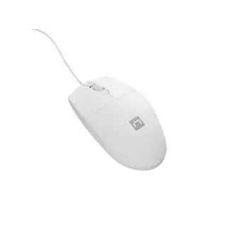 Natec optikai egér RUFF 2/1 000 DPI/Office/Optikai/1 000 DPI/Vezeték nélküli USB/Fehér