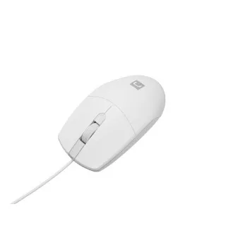 Natec optikai egér RUFF 2/1 000 DPI/Office/Optikai/1 000 DPI/Vezeték nélküli USB/Fehér