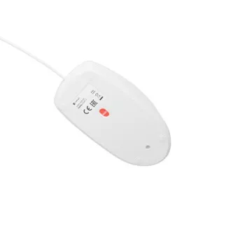 Natec optikai egér RUFF 2/1 000 DPI/Office/Optikai/1 000 DPI/Vezeték nélküli USB/Fehér