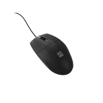Natec Optikai egér RUFF 2/1 000 DPI/Office/Optikai/1 000 DPI/Vezeték nélküli USB/Fekete