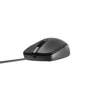 Natec Optikai egér RUFF 2/1 000 DPI/Office/Optikai/1 000 DPI/Vezeték nélküli USB/Fekete