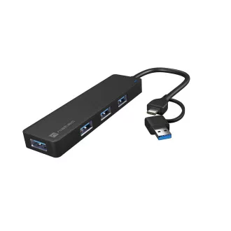 Natec MAYFLY hub 4xUSB-A 3.0 HUB   USB-A adapter