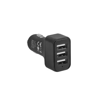 Natec autós töltő CONEY, 2XUSB, 1XUSB-C, 84W