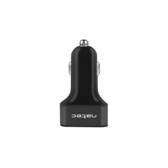 Natec autós töltő CONEY, 2XUSB, 1XUSB-C, 84W