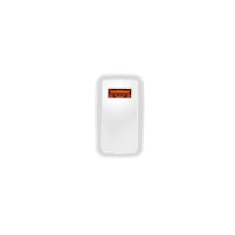 Univerzális töltő Natec RIBERA 18W 1X USB-A, fehér