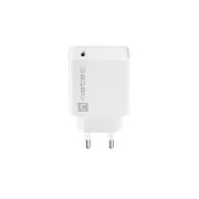 Natec RIBERA 20W 1X USB-C univerzális töltő, fehér