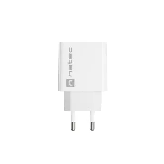 Natec RIBERA 20W 1X USB-C univerzális töltő, fehér