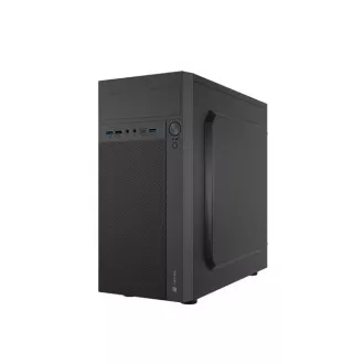 Natec HELIX USB-C/Micro ATX/Fekete számítógépház