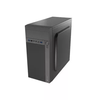 Natec HELIX USB-C/Micro ATX/Fekete számítógépház