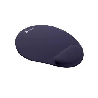 Ergonómikus gél egérpad Natec MARMOT, sötétkék, 245x225 mm