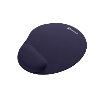 Ergonómikus gél egérpad Natec MARMOT, sötétkék, 245x225 mm