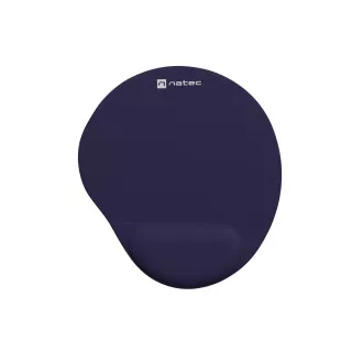 Ergonómikus gél egérpad Natec MARMOT, sötétkék, 245x225 mm