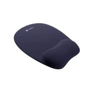Natec CHIPMUNK ergonomikus egérpad, memóriahab, Navy kék, 230x200 mm