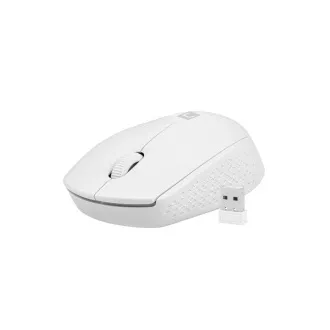 Egér Natec STORK/Office/Optikai/1 600 DPI/Vezeték nélküli USB/Fehér