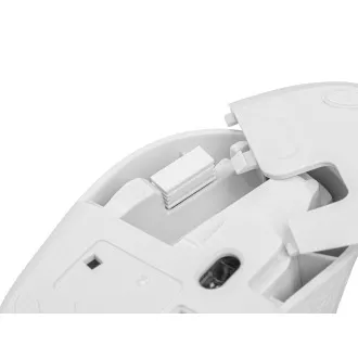 Egér Natec STORK/Office/Optikai/1 600 DPI/Vezeték nélküli USB/Fehér