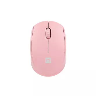 Egér Natec STORK/Office/Optikai/1 600 DPI/Vezeték nélküli USB/Rózsaszín