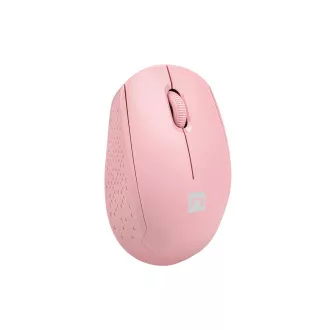 Egér Natec STORK/Office/Optikai/1 600 DPI/Vezeték nélküli USB/Rózsaszín