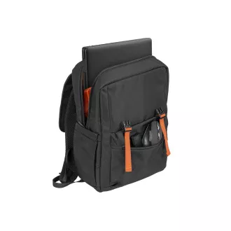 Natec NIALA 15,6", 18 L, fekete - narancssárga