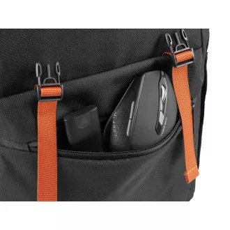 Natec NIALA 15,6", 18 L, fekete - narancssárga