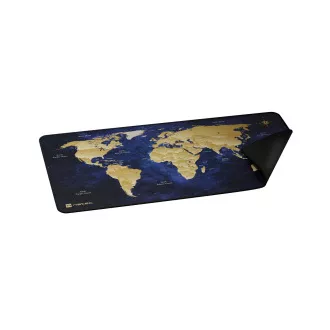 Maxi egérpad Natec WORLD, 80x40cm, kék