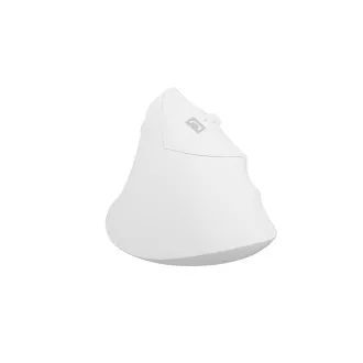 Natec CRAKE 2 vezeték nélküli egér/Office/Optikus/2 400 DPI/USB BT/Fehér/Vertikális/Optikus/Jobbkezes