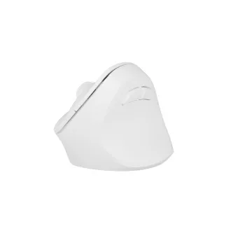 Natec CRAKE 2 vezeték nélküli egér/Office/Optikus/2 400 DPI/USB BT/Fehér/Vertikális/Optikus/Jobbkezes
