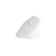 Natec CRAKE 2 vezeték nélküli egér/Office/Optikus/2 400 DPI/USB BT/Fehér/Vertikális/Optikus/Jobbkezes