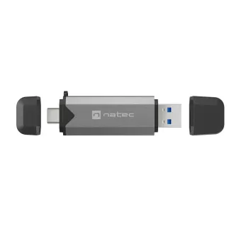 Natec SCARAB 3 USB-A   USB-C 3.1 GEN 1/microSD/microSDHC/microSDXC/SD/SDHC/SDXC/T-Flash kártyaolvasó