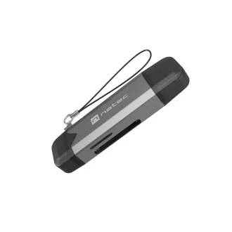 Natec SCARAB 3 USB-A   USB-C 3.1 GEN 1/microSD/microSDHC/microSDXC/SD/SDHC/SDXC/T-Flash kártyaolvasó