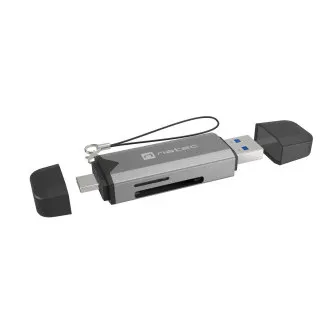 Natec SCARAB 3 USB-A   USB-C 3.1 GEN 1/microSD/microSDHC/microSDXC/SD/SDHC/SDXC/T-Flash kártyaolvasó
