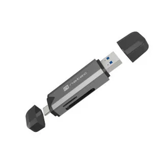 Natec SCARAB 3 USB-A   USB-C 3.1 GEN 1/microSD/microSDHC/microSDXC/SD/SDHC/SDXC/T-Flash kártyaolvasó