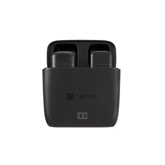 Mobil vezeték nélküli mikrofon Natec HOPPER LAVALIER USB-C