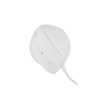 Natec CRAKE 2 PRO Függőleges egér/Vertikális/Optikus/Jobbkezes/12 400 DPI/Vezeték nélküli USB-A/Fehér