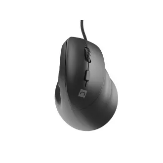 Natec CRAKE 2 PRO Függőleges egér/Vertikális/Optikus/Jobbkezes/12 400 DPI/Vezeték nélküli USB-A/Fekete