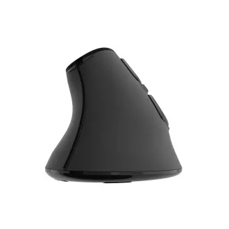 Natec EUPHONIE PRO/Vertikális/Blue Sense/Jobbkezes/4,000 DPI/USB BT/Fekete függőleges vezeték nélküli egér
