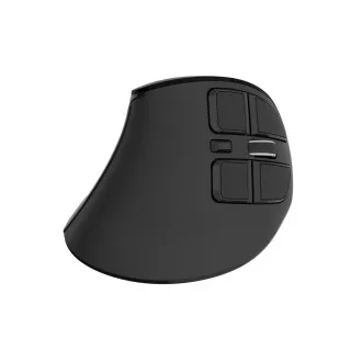 Natec EUPHONIE PRO/Vertikális/Blue Sense/Jobbkezes/4,000 DPI/USB BT/Fekete függőleges vezeték nélküli egér