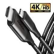 AXAGON RVC-HI2MC, USB-C -> HDMI 2.0a reduktor / kábel 1,8m, 4K/60Hz HDR10